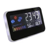 Hot selling weather station LCD alarm clock with color screen
