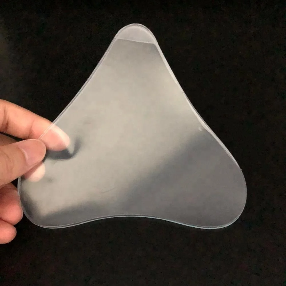 

supply large stock silicone anti wrinkle reusable chest pad, White