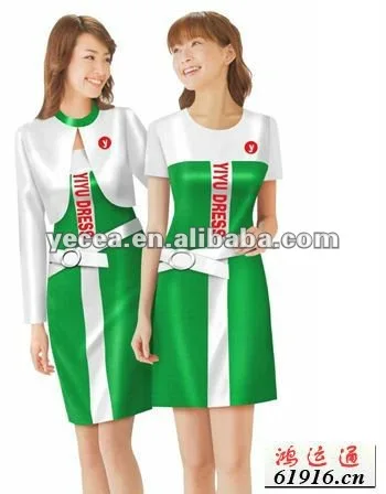 
Hot sales spandex promotion girl uniform 