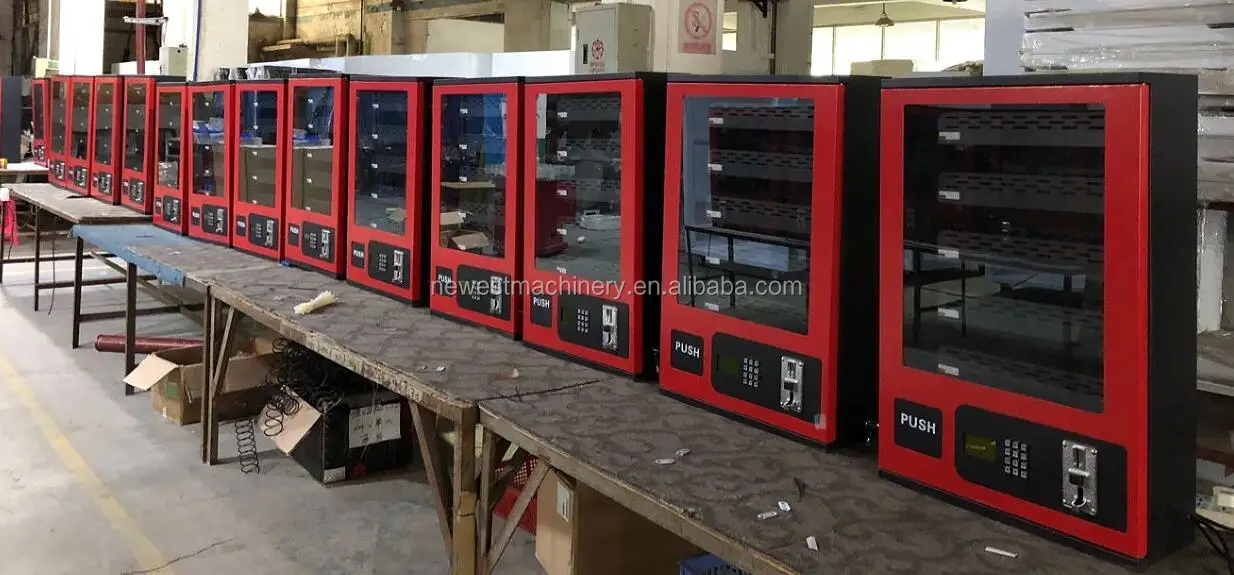 Wall Mounted With Led Stationery Vending Machine,Mini Pen Vending