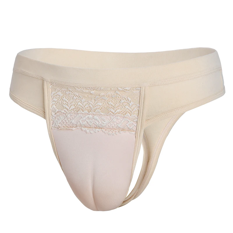 

LACE CONTROL PANTY GAFF, CROSSDRESSER, Camel Toe thong Panty TRANSGENDER, TG, PANTIE Crossdresser Body ShapBody Shaping Products, Nude black