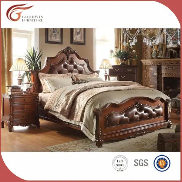 Italie luxe royal antique meubles de chambre à coucher, king size ... Chambre a coucher italienne de luxe