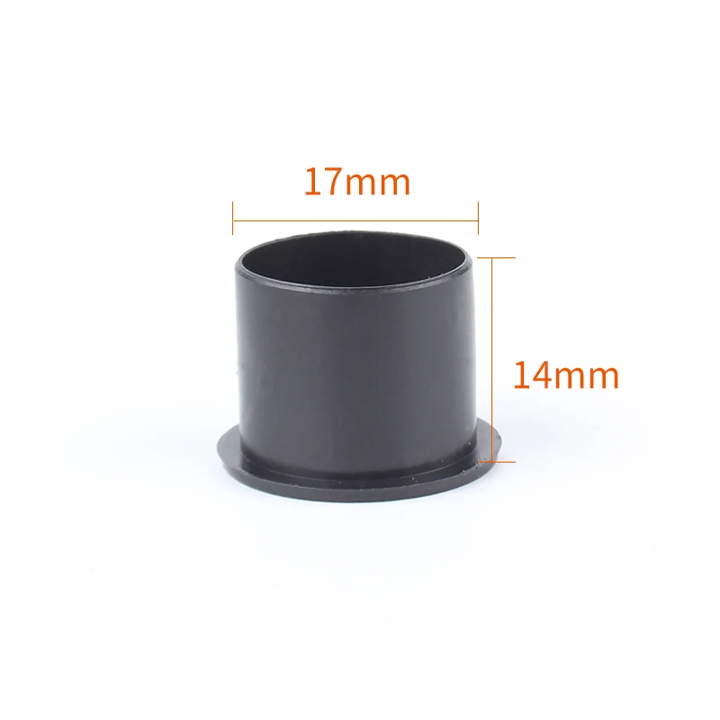 YILONG Black Wide Base Ink Cup Safe non-toxicPVR Material Supplies Permanent Makeup
