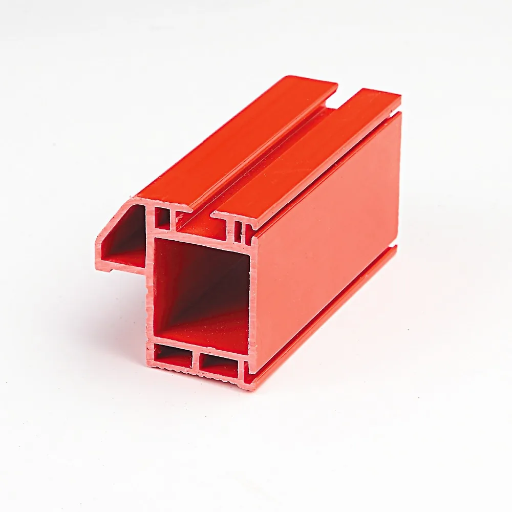 
Different colors pvc profile for freezer glass door 