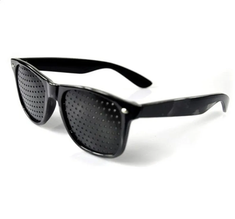 Pin Hole Sunglasses Eye Exercise Eyesight Improve Natural Healing Vision Care Eyeglasses Anti
