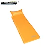 Single person plastic hiking air track mat Self-Inflating Camping Sleeping Pad nap mat