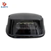 Smoke Motorcycle 4.3" x 3.25" 12V Red Profile LED Taillight For Motorbike Tail Light Super Glide Custom