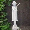 European outdoor decorative custom stone figure pillars and columns