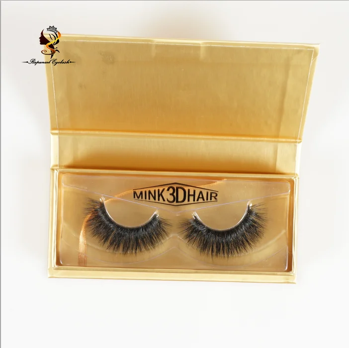 

100% 3D Custom Hand Made false eyelashes Premium Mink Fur Eyelashes Full Strip Privated Label 3D Mink Lashes With Custom Boxes, Natural black