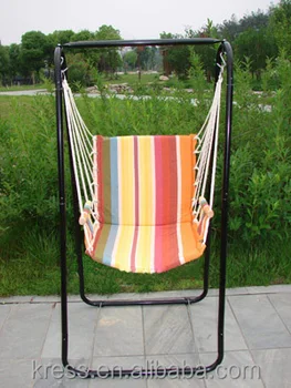 Outdoor And Indoor Steel Single Seater Rope Swing Chair With Stand Buy Outdoor Steel Rope Swing Chair Single Swing Chair With Stand Single Seat