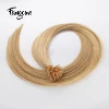 Pre-bonded Flat Tip Hair Extension Wholesale 100% Brazilian Remy Human Hair Raw Virgin Blond Color 20 Straight Hair