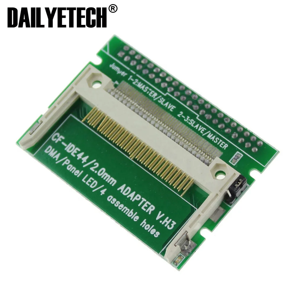 

Right-angle 2.5" CF to IDE 44 Pin Female Adapter Converter for Laptop from DAILYETECH, Green