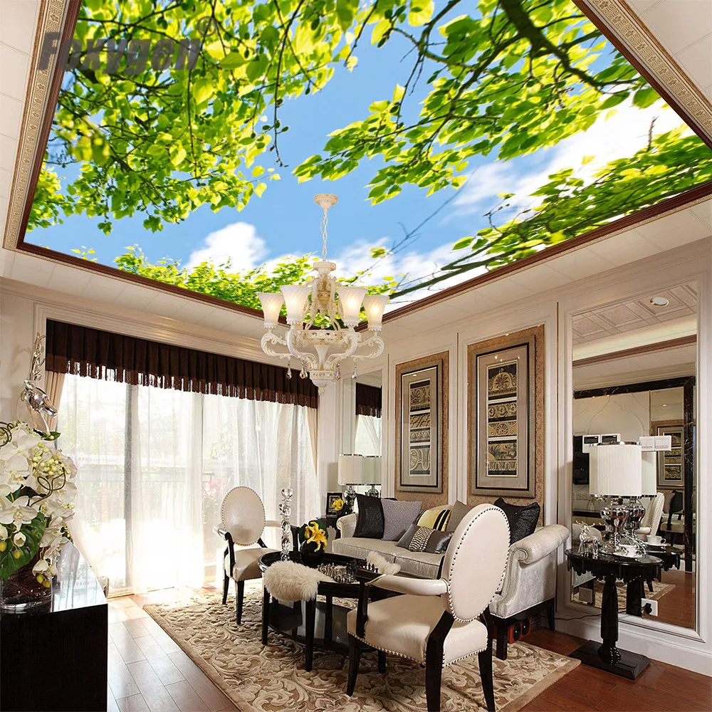 2017 Fashinal design Decorative film price  PVC stretch ceiling panel