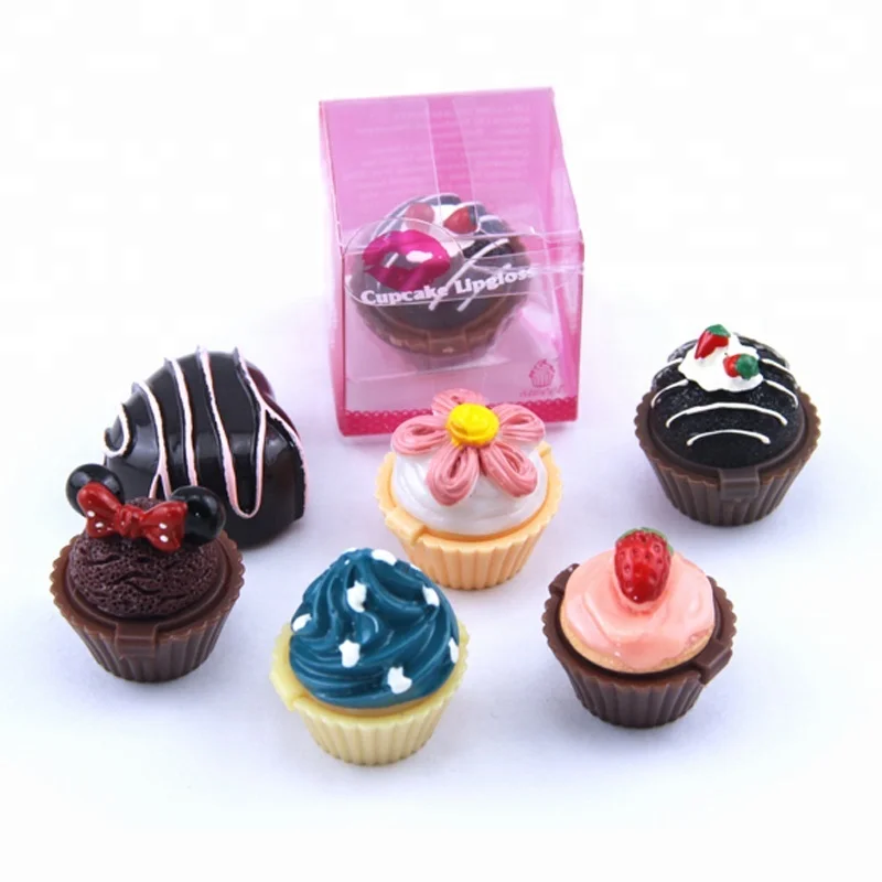 

Lovely Cupcake Lipgloss Cute Lipbalm Lip Cream