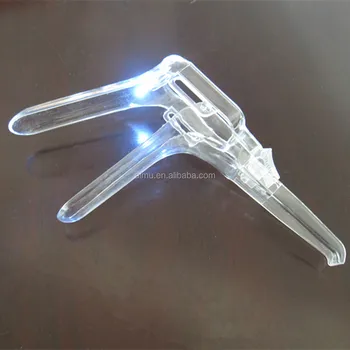 properties material plastic ps Led Has Vaginal Speculum Plastic Single An Sterile Use