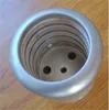 CNC machining oval aluminium auto parts of oil extrusion technical process
