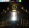 Beautiful night light/lighting GPS outdoor clock without clock face in Philipplines