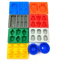 

wholesale set of 8 Whiskey Large Spheres Silicone Star Ball War Ice Tray