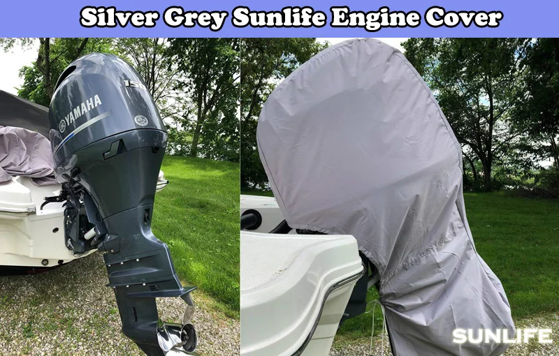 600d Heavy Duty 200hp Boat Full Outboard Engine Motor Cover For 615hp