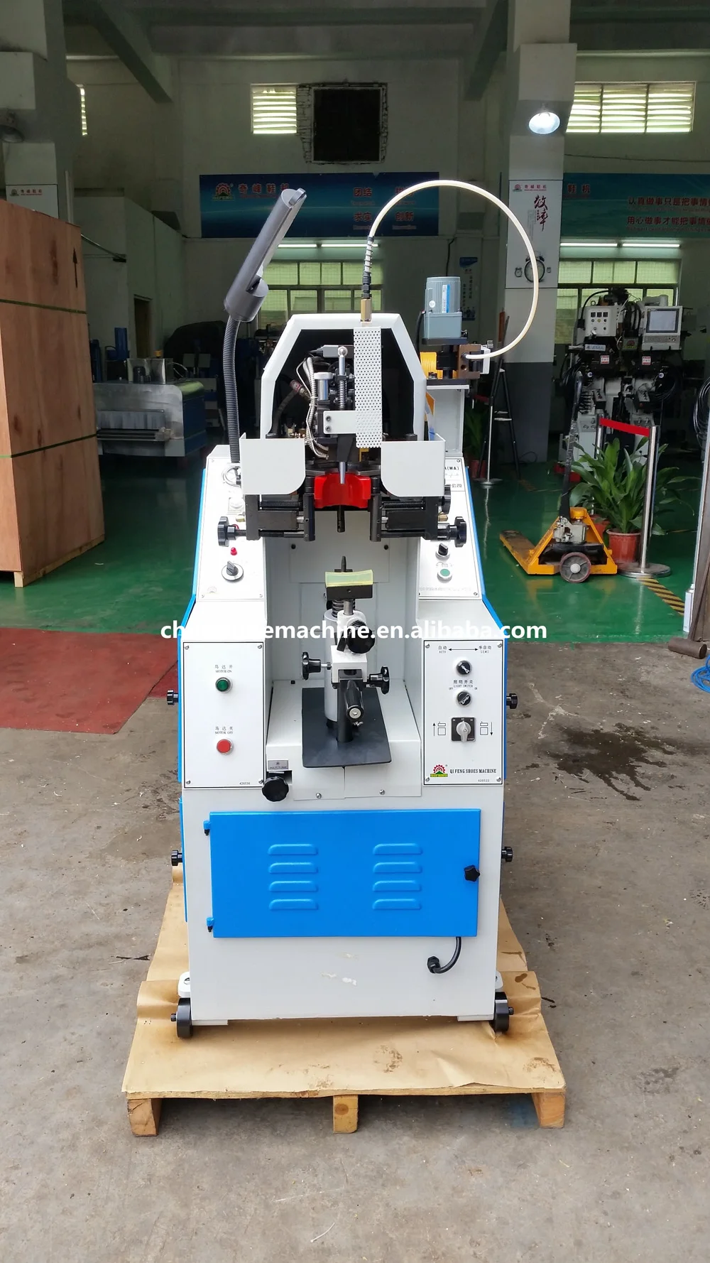 
Standard heel lasting machine QF-727A shoe making machine price 