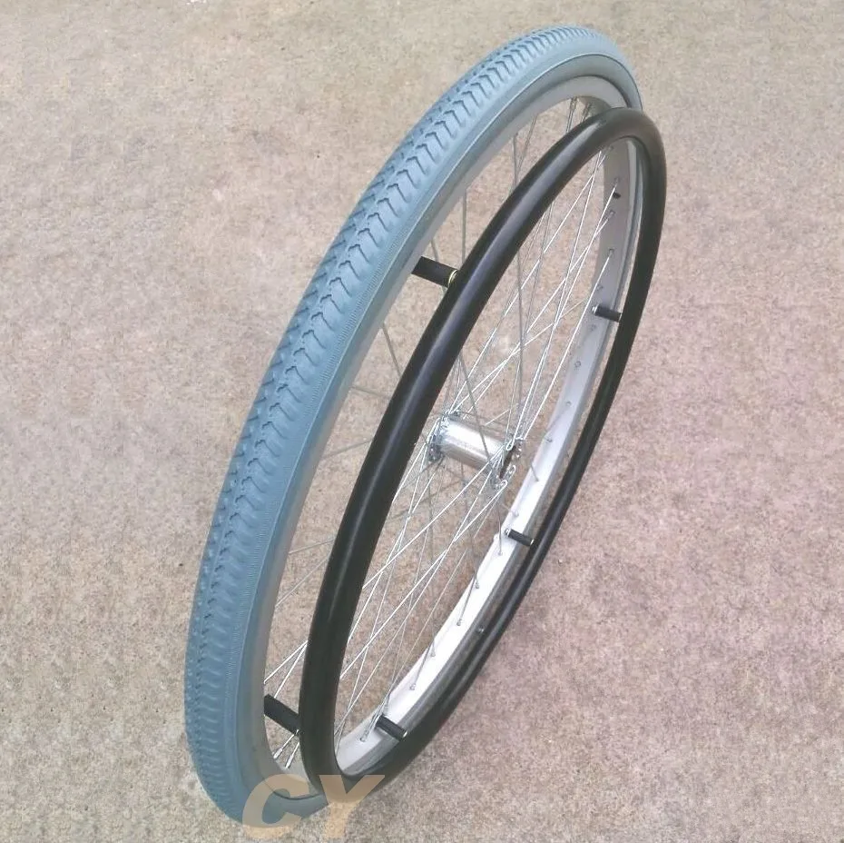 Wheelchair Spare Parts For Repair Market Top Quality 24 Inch Wheelchair