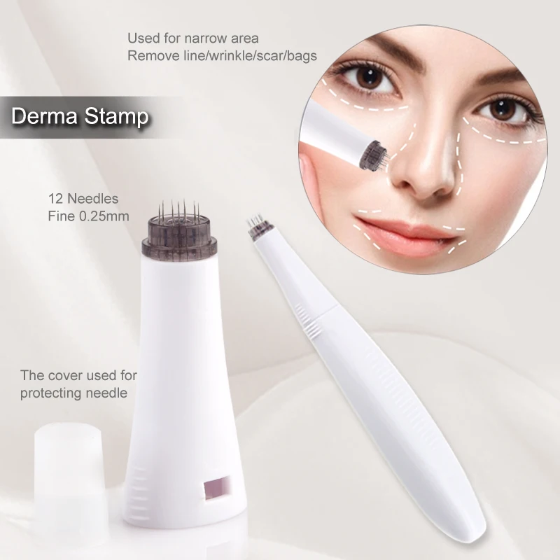 4 in 1 Derma roller Micro mesoroller Needle Skin Rejuvenation Microneedle Derma Roller