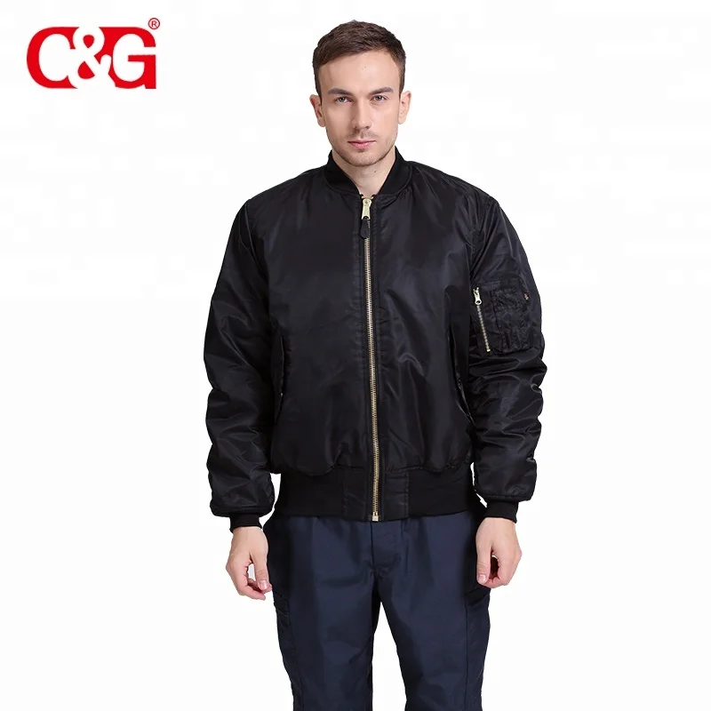 

MA-1 Black flight Jacket for Aviator