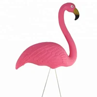 

simulation pink flamingo plastic model gardens yard decorations sale