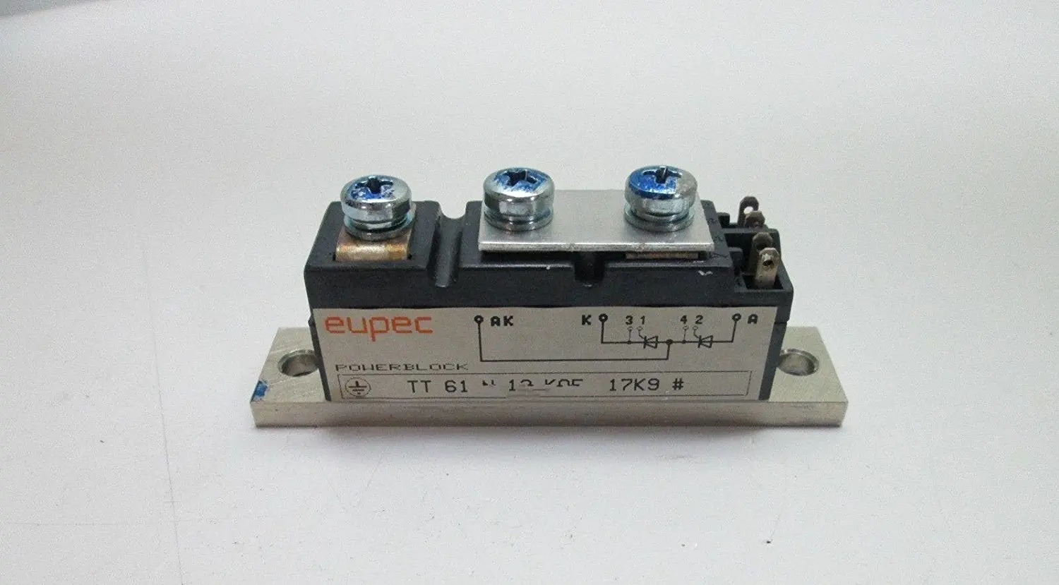 TT162N16KOF EUPEC PHASE CONTROL THYRISTOR MODULE