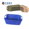 Plastic rattan fruit basket molds picnic basket injection mold maker