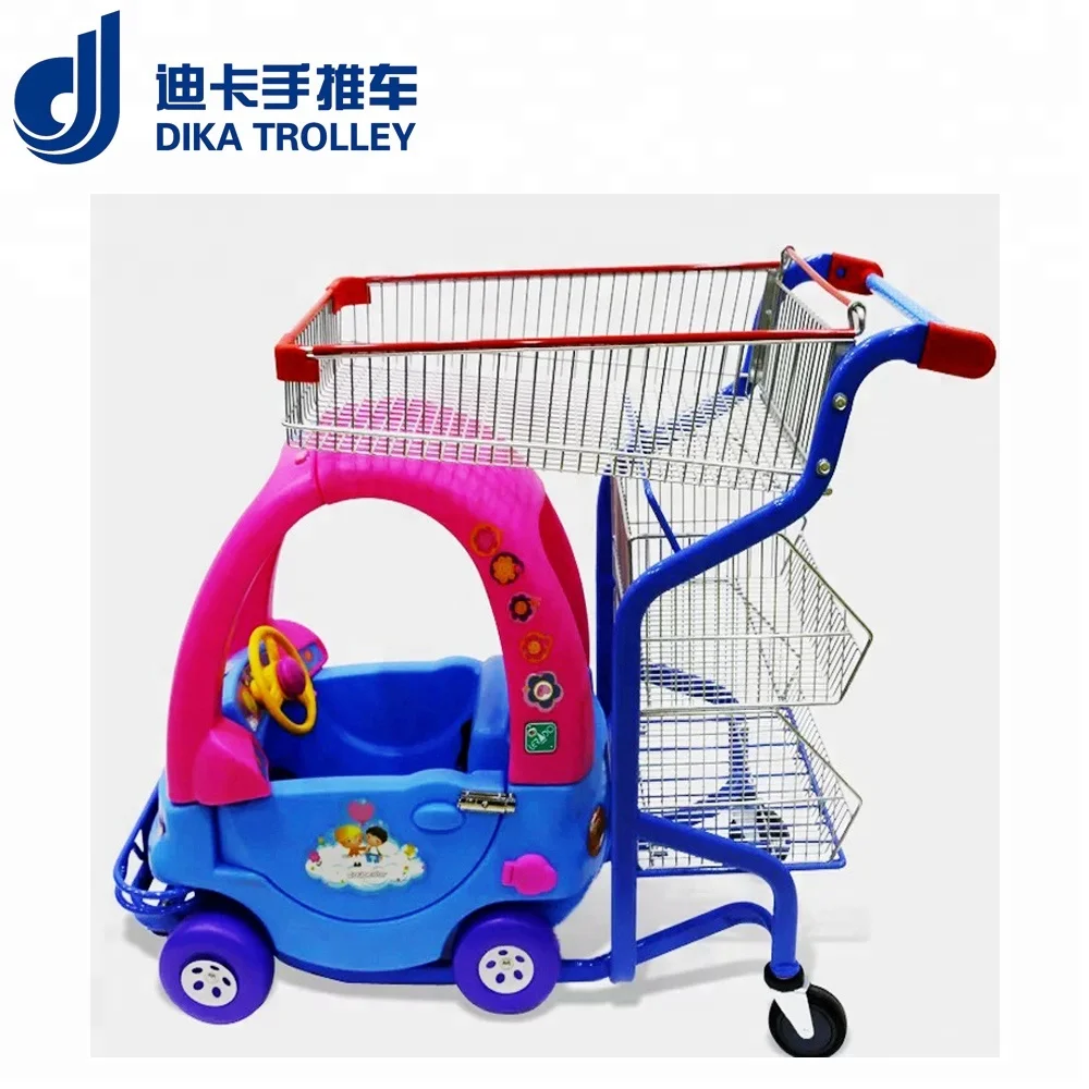 child's toy shopping cart