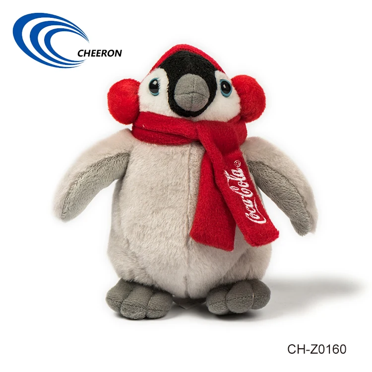 fluffy penguin toy