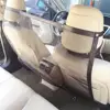 2 In 1 Car Back Seat Mesh Barrier and Mesh Storage Carrier With Elastic Band Fix Or Buckle Fix Isolation Net For Pet and Child
