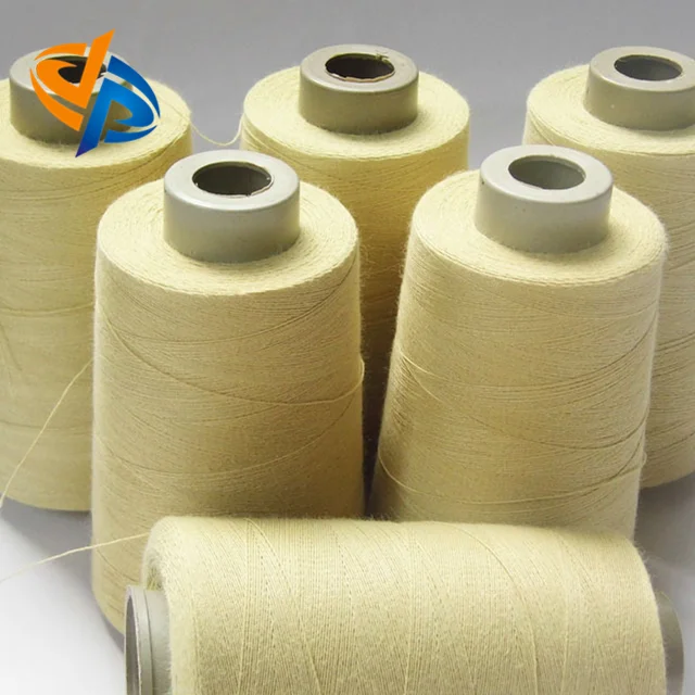 T-60 30//3 Threads USA Spun Kevar® Spool 4000 Yards Natural Yellow