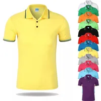 

Custom logo fashion cotton polyester v neck men polo shirt