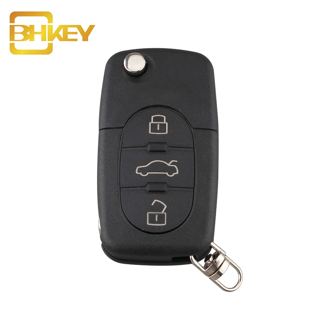 Generator invoer deksel 3 Buttons 4d0837231a 434mhz Id48 Chip Keyless Car Key Fob Flip Remote Key  For Audi A3 A4 A6 A8 Tt Auto Parts - Buy Car Key For Audi,Remote Key For  Audi A4,Flip