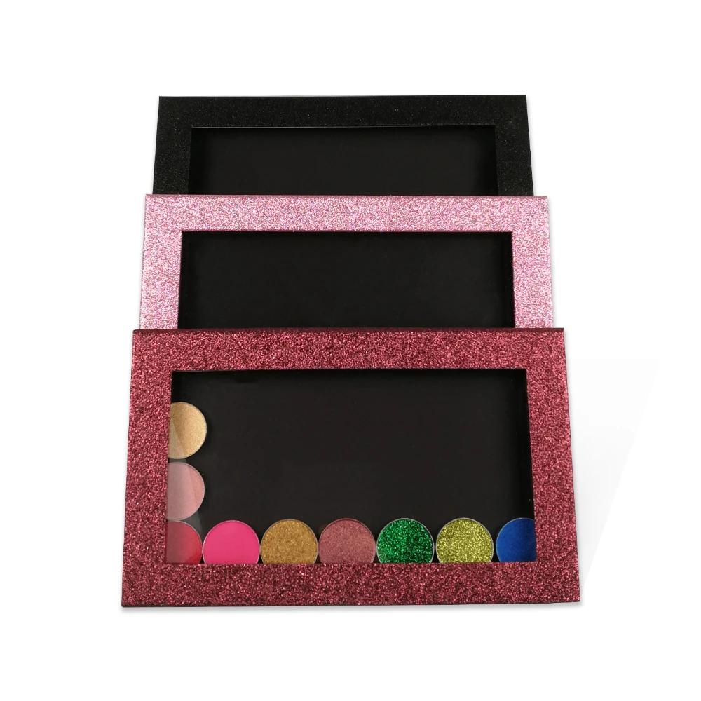 

High Quality Makeup Palette Glitter Empty Magnetic Eyeshadow Palette Case