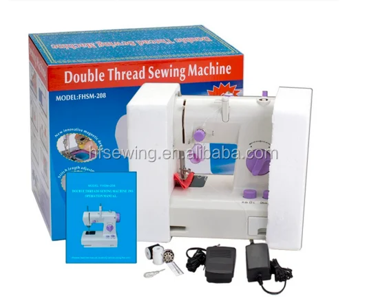 VOF FHSM-318 Factory Price Mini Handheld Embroidery Electric Sewing Machine For Cloth