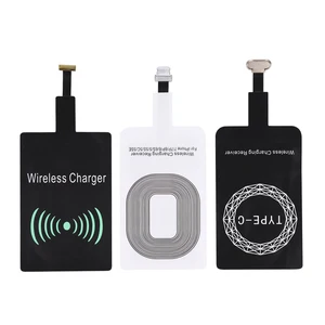 Hot Sale Universal Qi Wireless Charger Receiver for Type C for iPhone for Samsung Android Mobile Wireless Receiver