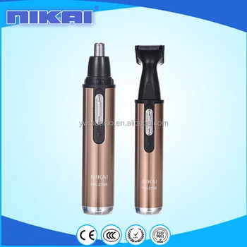 2 In 1 Nikai Nose Hair Trimmer Beard Trimmer