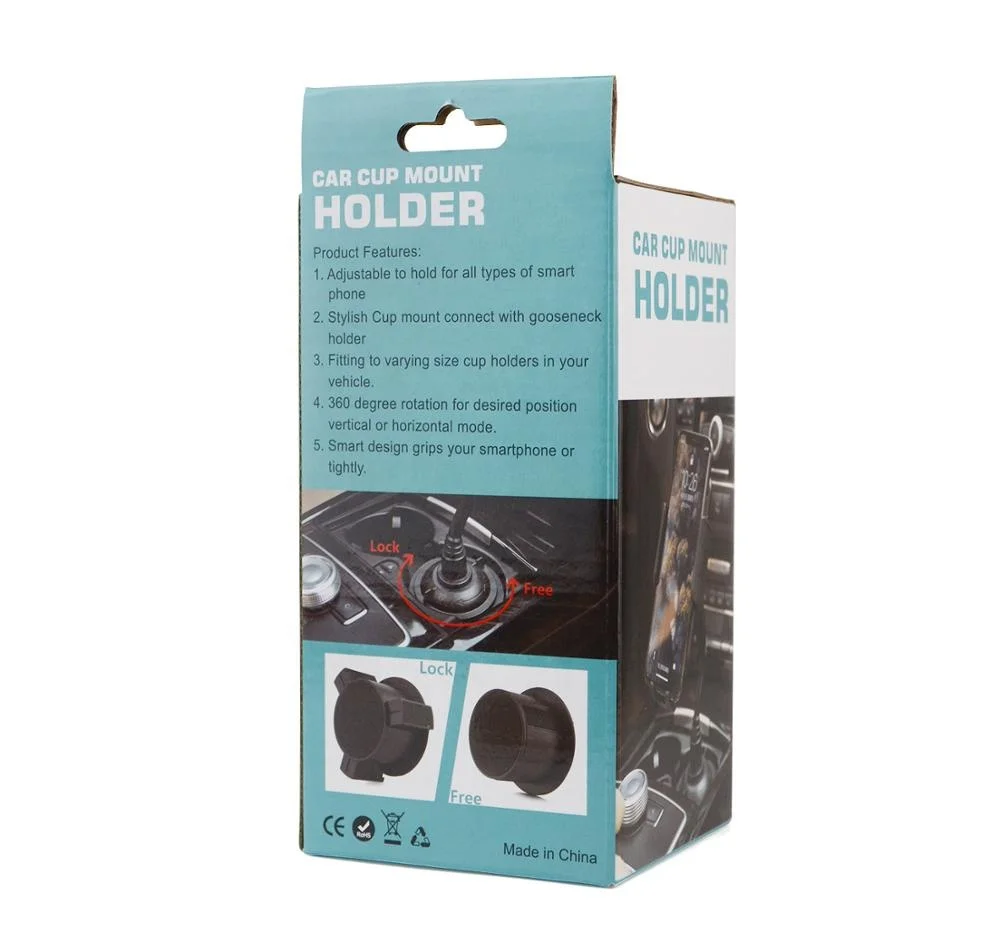 
Universal Adjustable Car Phone Holder Gooseneck Portable Cup Holder Car Mount for iPhone XS XR X 8 8plus 7 7 Plus 