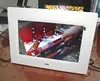 7 inch lcd video player with cardboard floor display stand for product showing