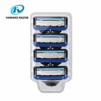 

five blade razor cartridge for refill package