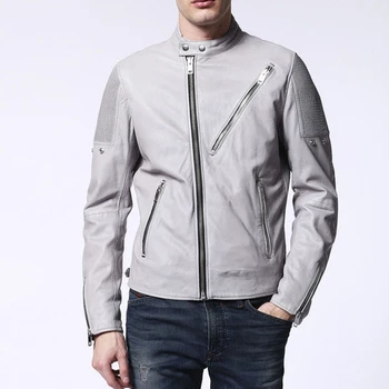 jaqueta kawasaki couro