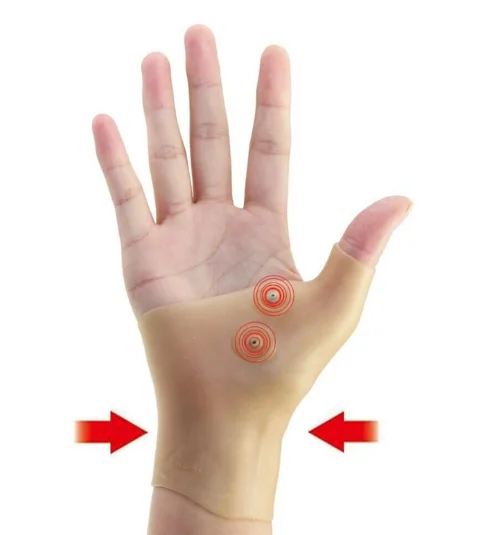 

Gel Thumb Brace Wrist Support Braces Relieve Wrist Thumb Pain For Arthritis Rheumatism Carpal Tunnel Tendinitis, Nude