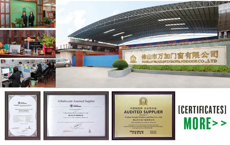 Aluminium folding exterior glass doors