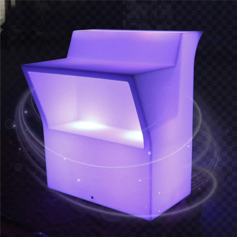 
led light bar glowing led bar counter morden led furniture for party ktv cosino and outdoor events 