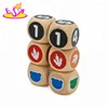 wholesale cheap mini wooden dice games for kids and adults W01A322