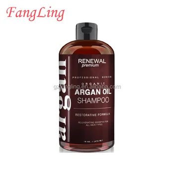 Hot Selling Pe Bottle Natural Herbal Argan Oil Hydrating Shampoo