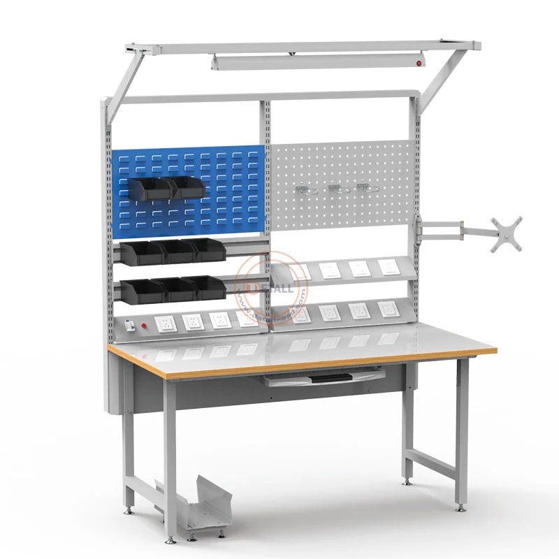 Esd Phone Repair Electronic Desk With Inspection Table Buy